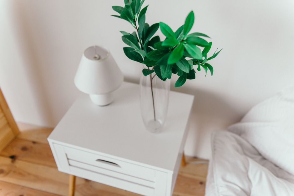 Side Table with removable updates — home · Living Rooms