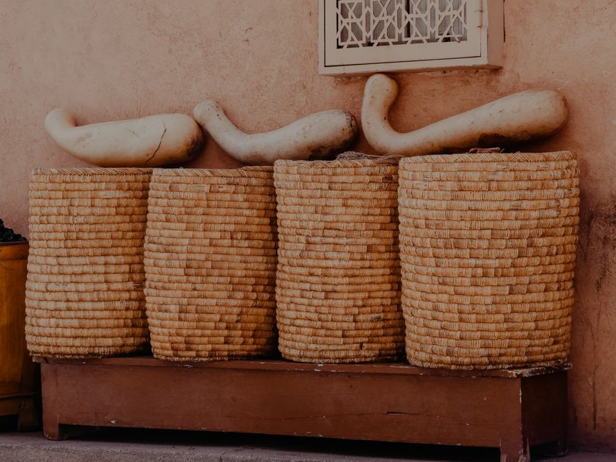 Woven Basket with coordinated hardware — home · Home Decor
