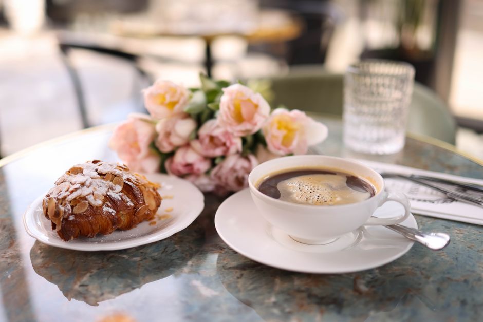 Almond Croissants for a beginner baker — food · Baking