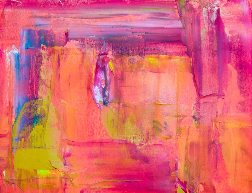 Acrylic Abstract Blocks for blank journal page — diy-creativity · Art & Painting