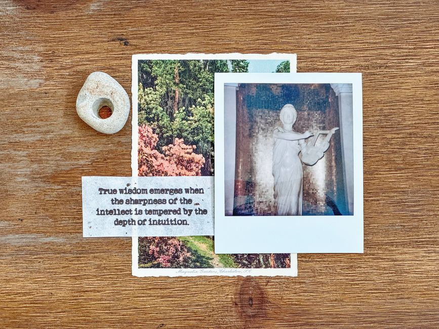 Collage Postcard with a simple stencil — diy-creativity · Crafts