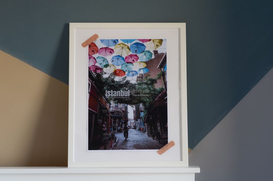 Upcycled Frame for a small room — home · DIY