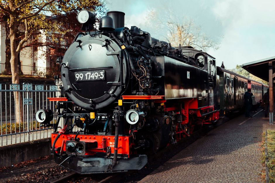 Train Ride near a historic landmark — travel · Family Travel