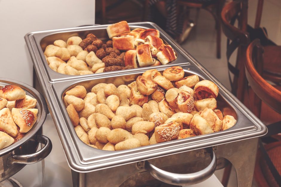 Buffet Station around a music-led moment — celebrations · Thanksgiving