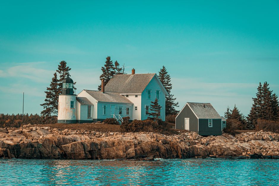 Maine Lighthouse Drive near a memorable viewpoint — travel · USA Travel