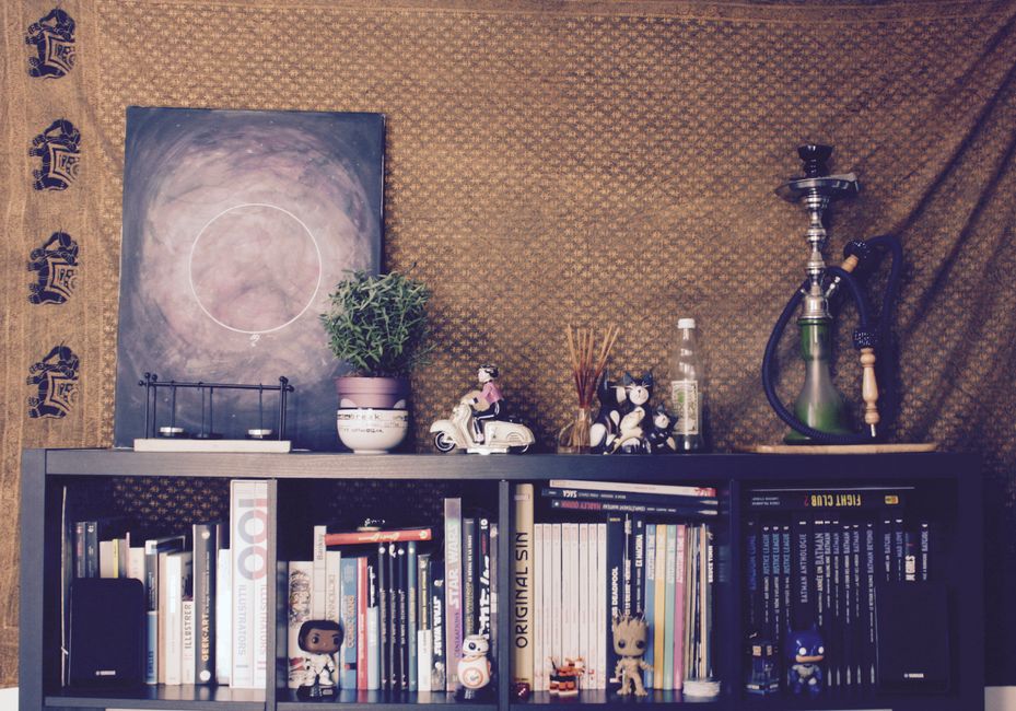 Tension-Rod Shelf for forgotten dead space — home · Home Hacks
