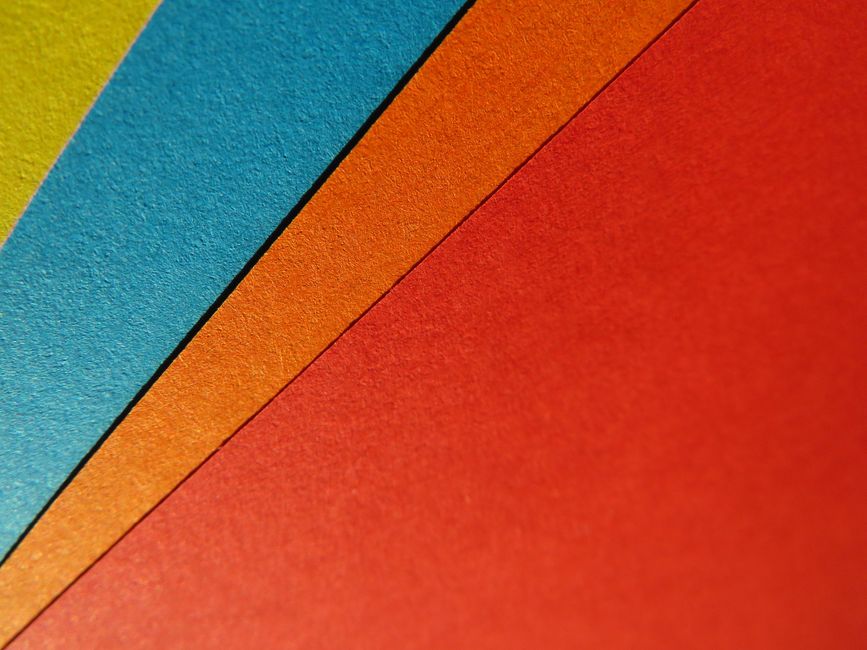 Geometric Color Field for blank journal page — diy-creativity · Art & Painting