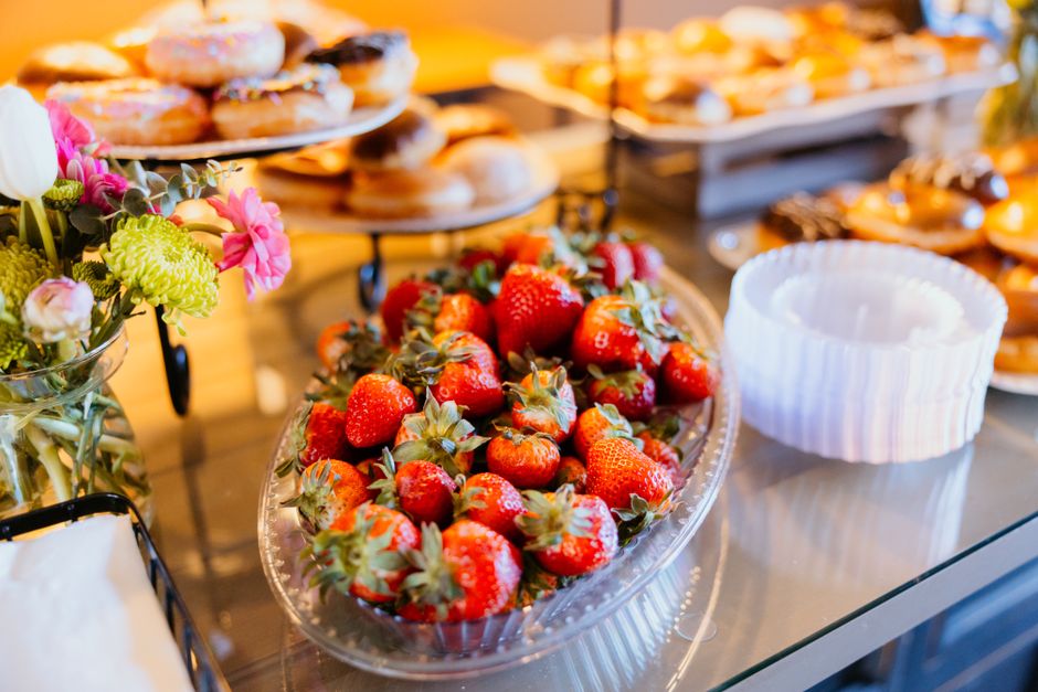 Fresh Fruit Dessert Table — mocktail bar especially with a mix of textures — food · Food & Hosting