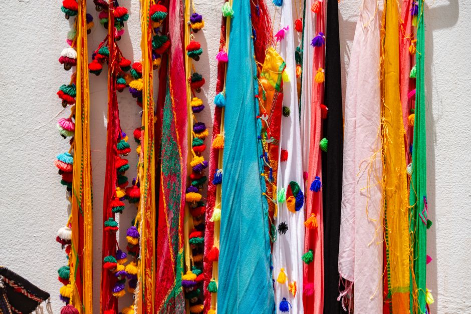 Textile Wall Hanging using air-dry clay — diy-creativity · Handmade Decor