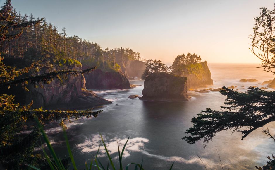 Olympic Peninsula Coast for an early-morning start — travel · USA Travel