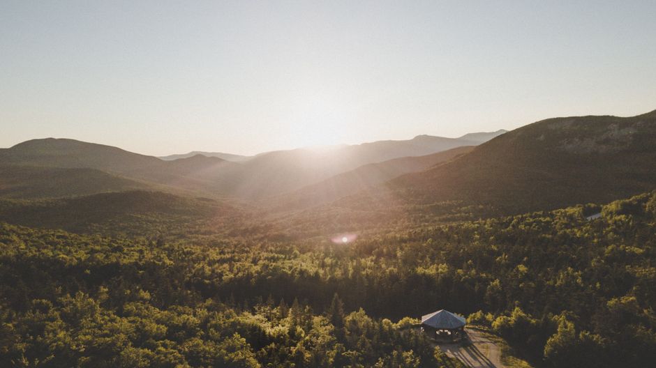 Sunset Overlook around a waterfront walk — travel · Couples Travel