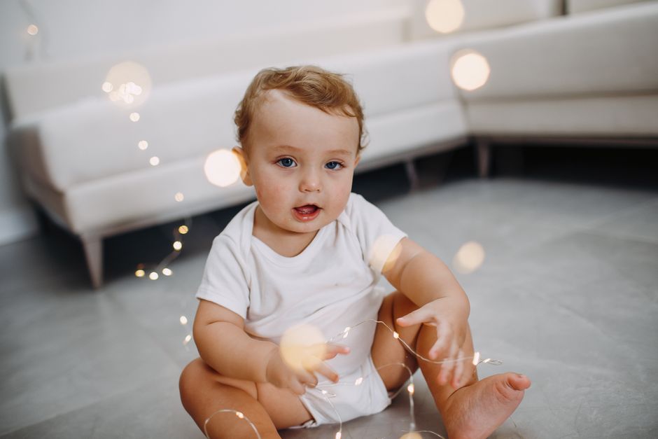 Onesie Decorating Station with a candlelit welcome — celebrations · Baby Showers