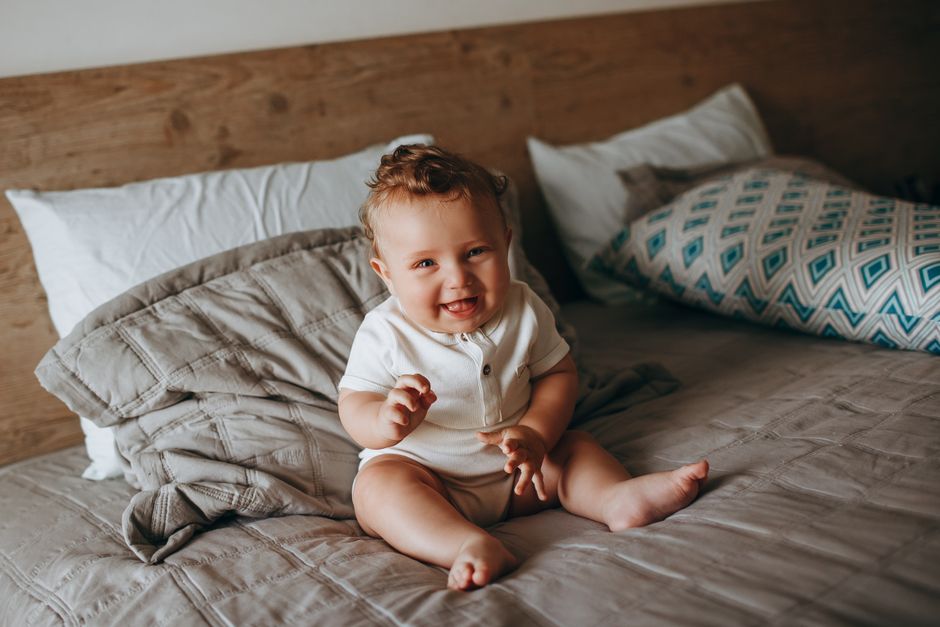 Onesie Decorating Station with a cozy evening mood — celebrations · Baby Showers