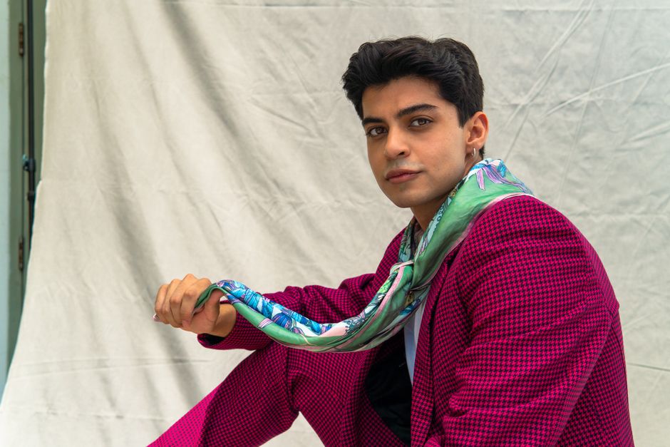 Silk Scarf Styling before a busy morning — lifestyle · Fashion