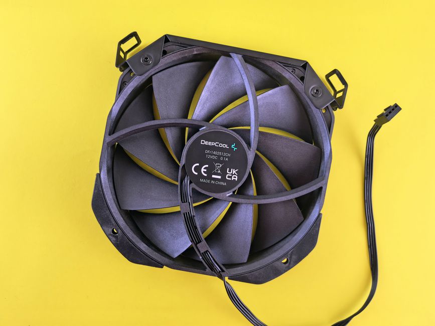 Quiet Fan Setup with a body-scan moment — wellness · Sleep