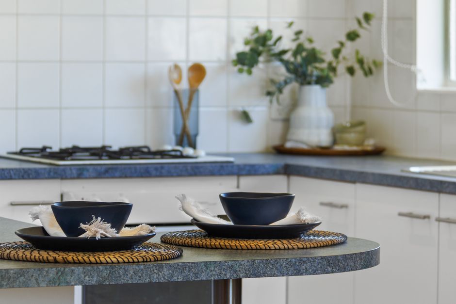 Island Styling with a cozy corner detail — home · Kitchens