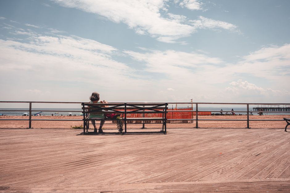 Boardwalk Breakfast with a relaxed coffee stop — travel · Beach Vacations