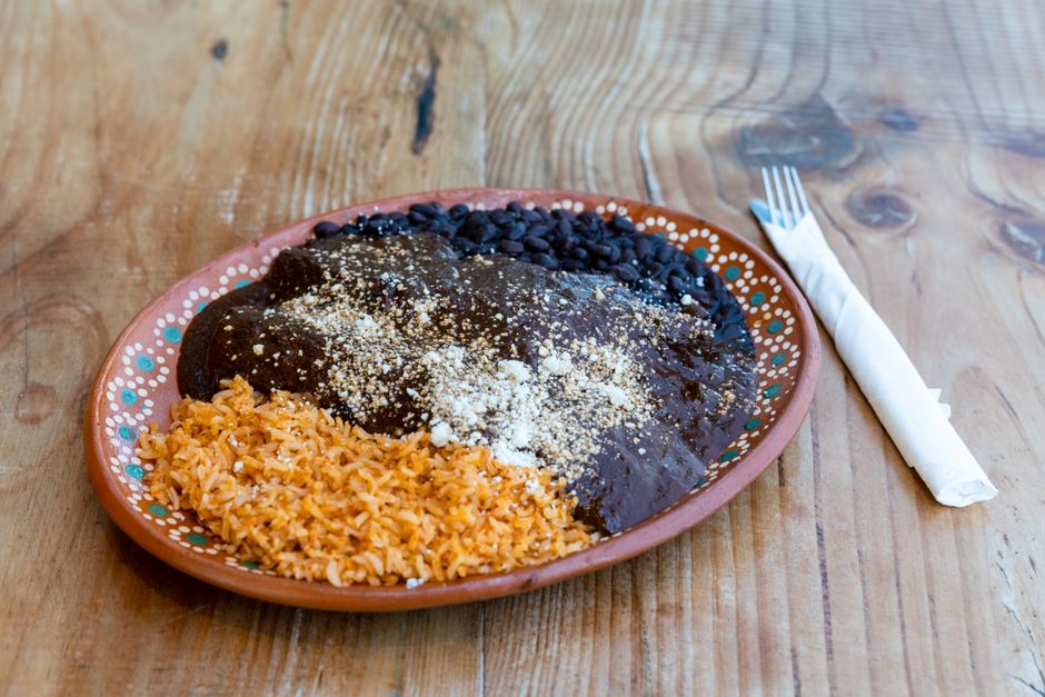 Black Bean Enchiladas for a busy weeknight — food · Dinner Ideas