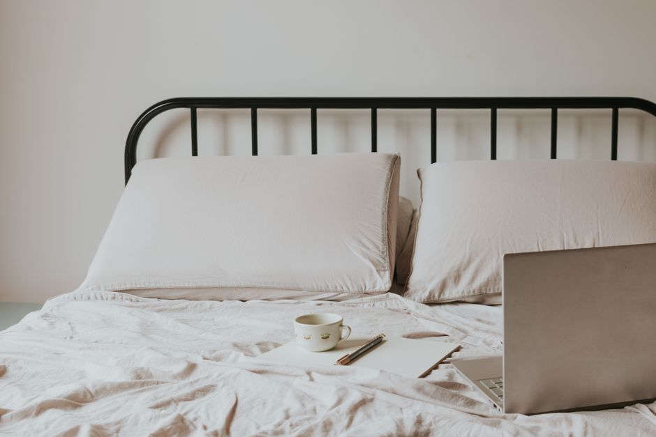 Linen Duvet with a durable everyday finish — home · Bedrooms