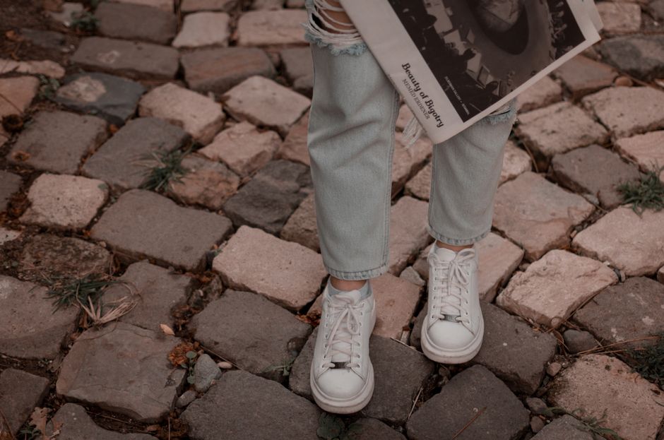 White Sneaker Outfit when you need a change of scene — lifestyle · Fashion
