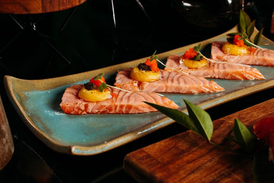 Miso Salmon with a protein-rich addition — food · Recipes