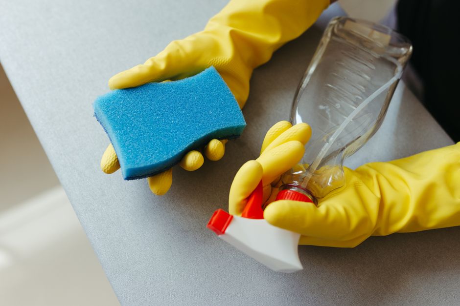 Cleaning Caddy using one-color repetition — home · Organization