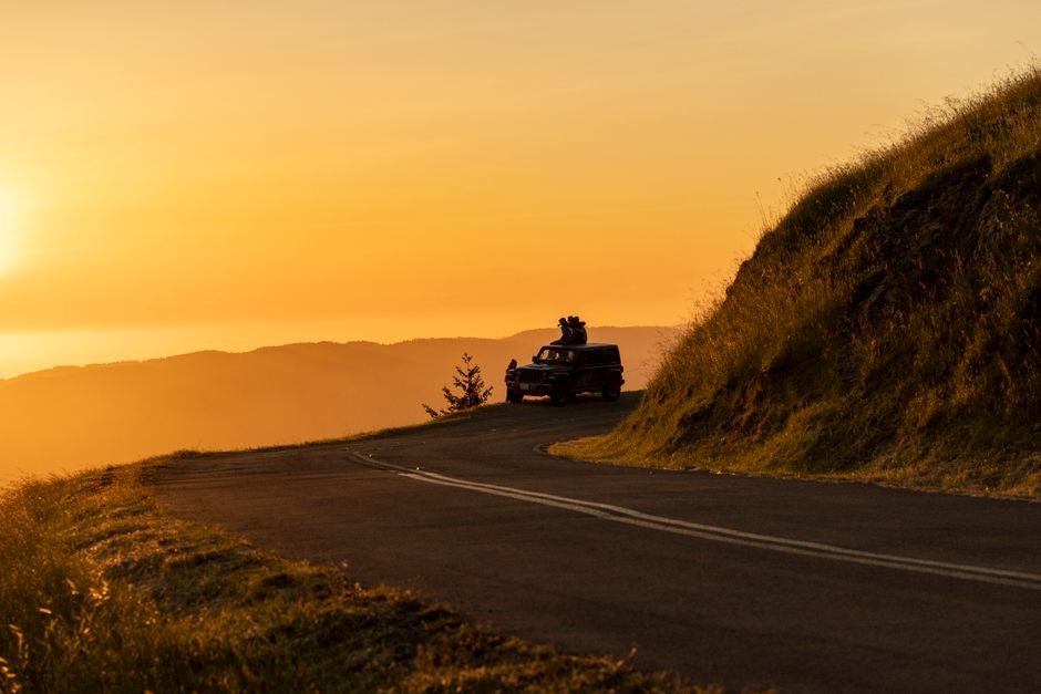Sunset Overlook with a scenic detour — travel · Couples Travel