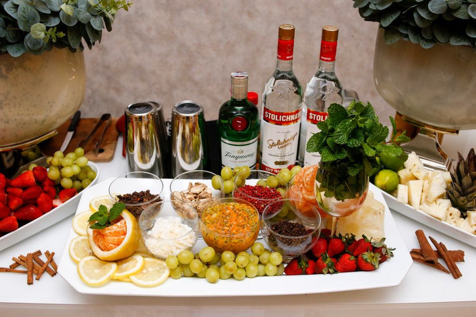 30 Signature Mocktail Station ideas for edible decoration