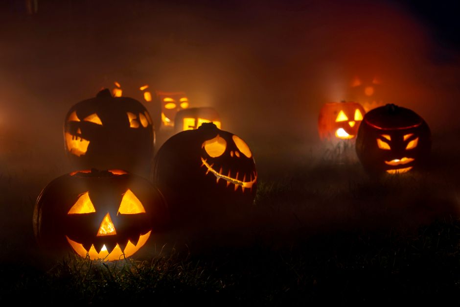 Carved Pumpkin Cluster with a memory-making detail — celebrations · Halloween