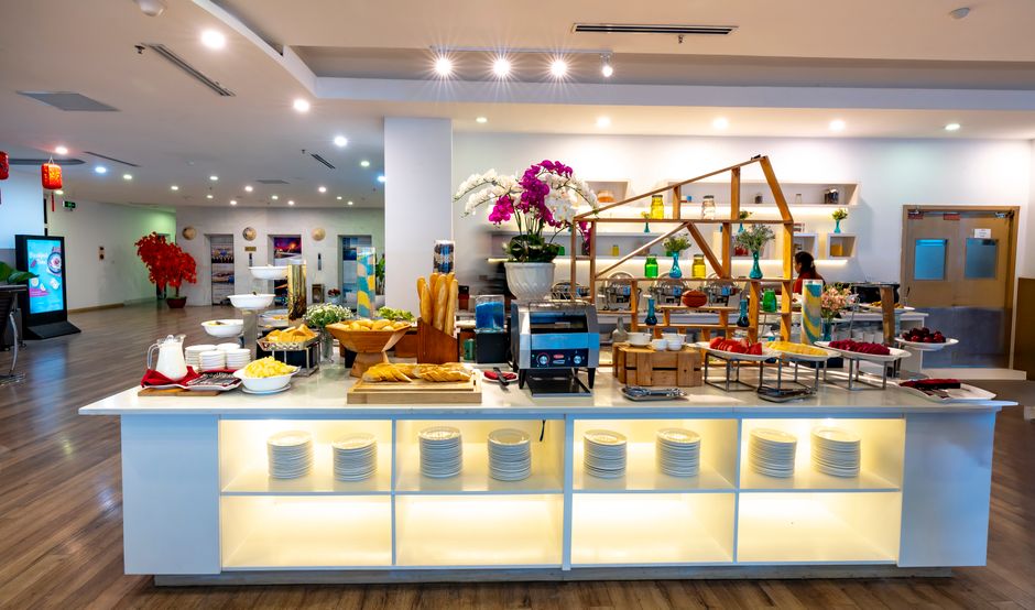 Buffet Station for a late-afternoon gathering — celebrations · Thanksgiving