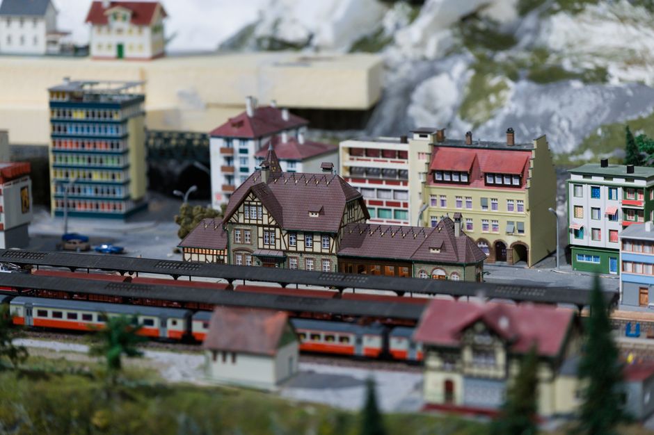 Mini Paper Village with a tactile texture — diy-creativity · Paper Crafts
