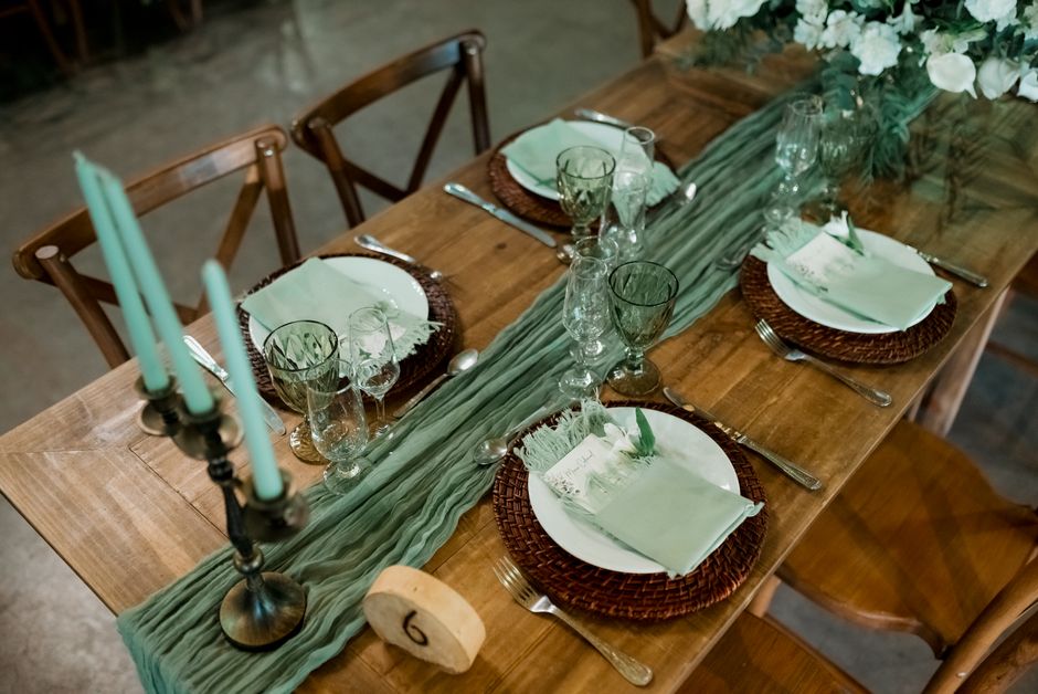 Harvest Table Runner around a music-led moment — celebrations · Thanksgiving