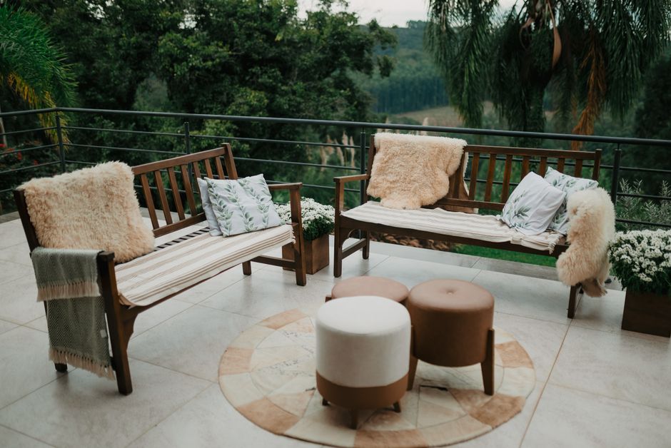 Patio Rug with a useful styling trick — home · Garden & Outdoor