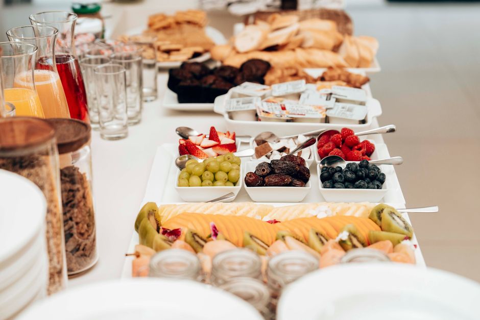 Fruit-at-Eye-Level Setup after a social event after a social event — wellness · Healthy Habits