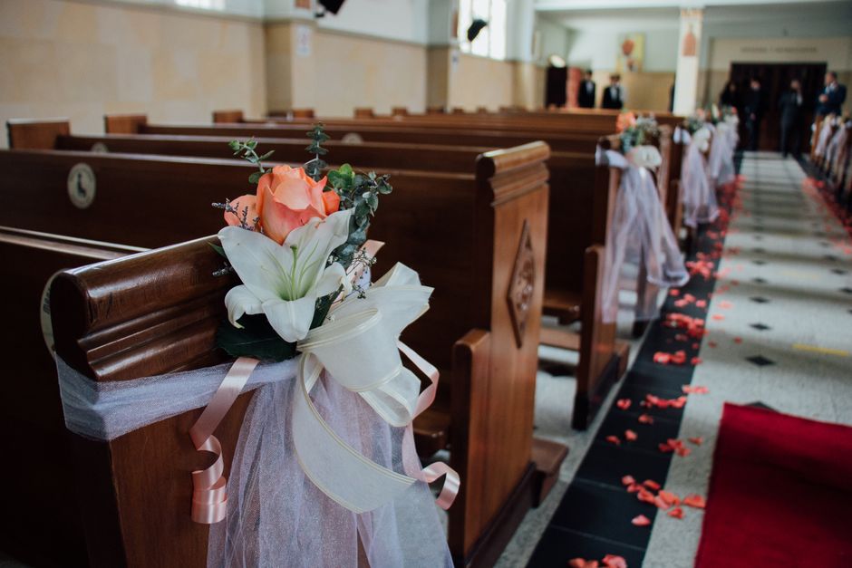 Ceremony Aisle Details around a simple activity — celebrations · Weddings