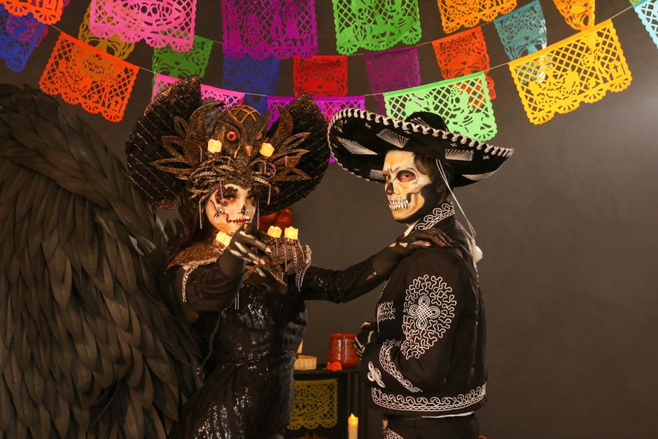 Costume Photo Corner with a playful photo corner — celebrations · Halloween