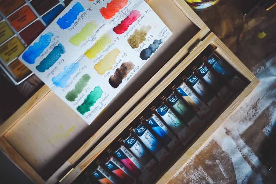 Watercolor Sampler with a playful challenge — lifestyle · Hobbies