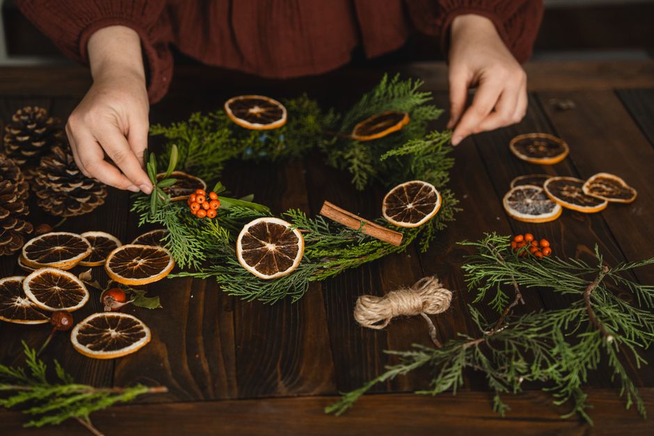 Ornament Craft around a quiet morning celebration — celebrations · Christmas