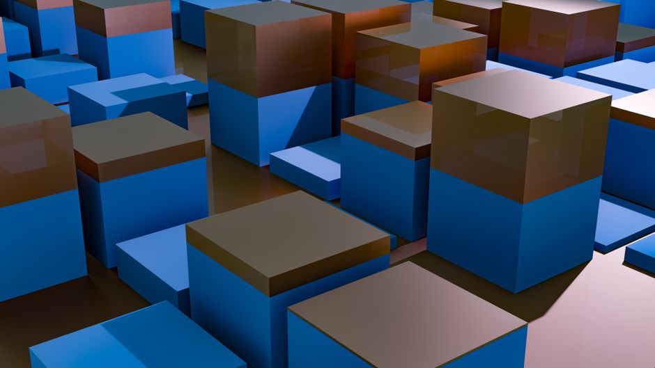 Acrylic Abstract Blocks for a weekend project — diy-creativity · Art & Painting