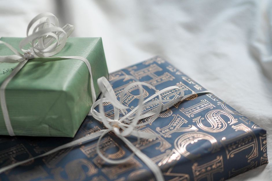 Gift-Wrapping Station with a practical cleanup plan — celebrations · Christmas