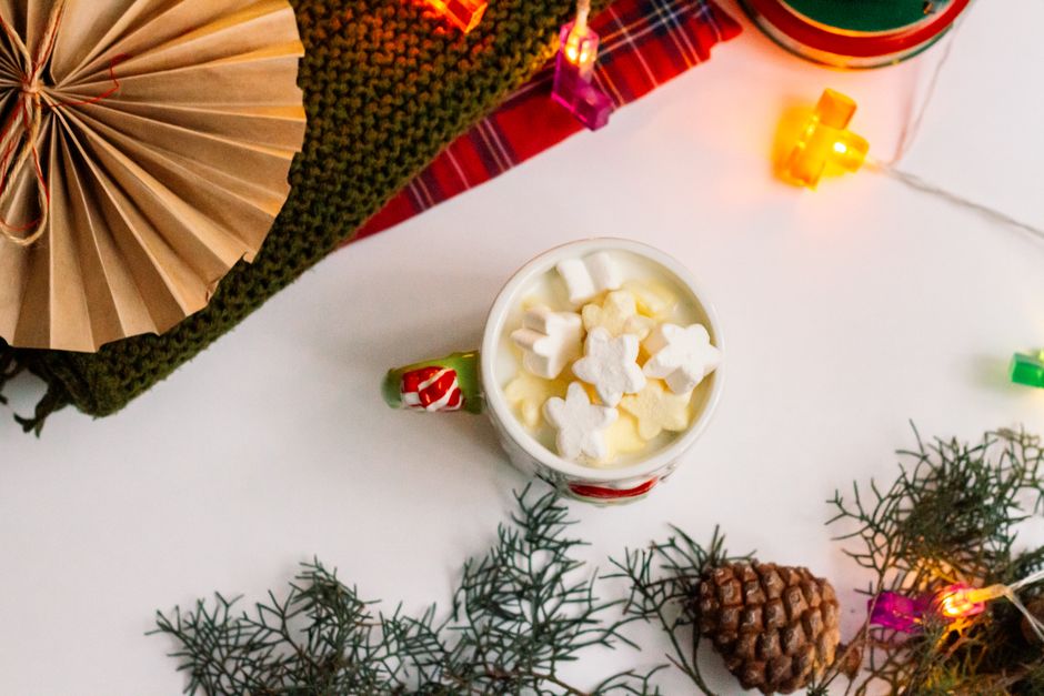 Hot Cocoa Bar with a grown-up finishing detail — celebrations · Christmas