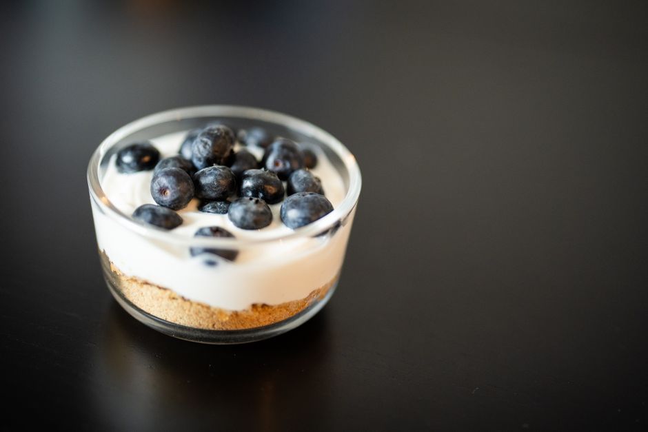 Berry Yogurt Parfait with cinnamon-maple butter — food · Breakfast & Brunch