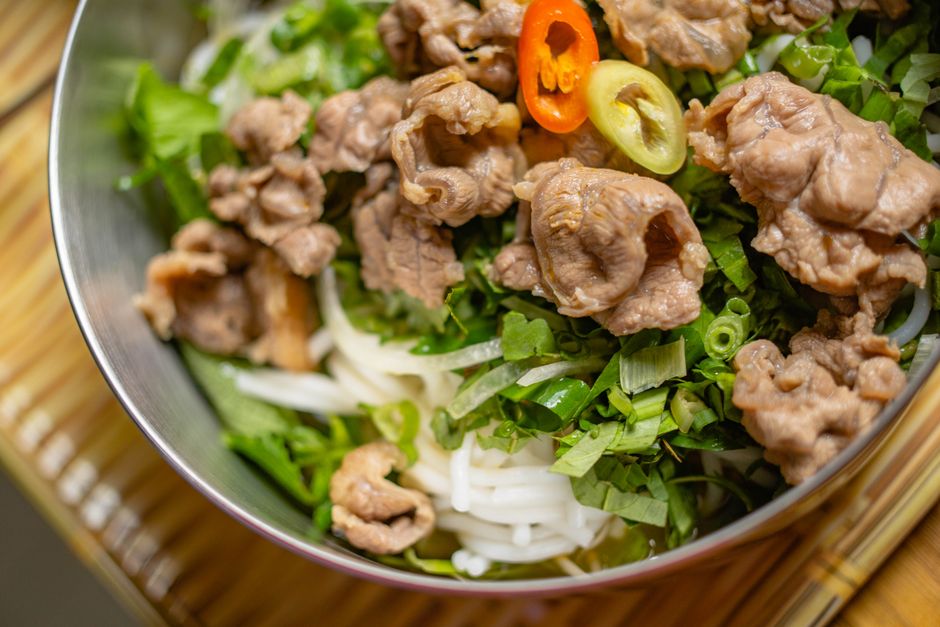 Peanut Noodle Salad with sesame-lime sauce — food · Lunch Ideas