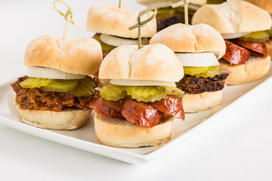 Mini Sandwich Platter for bar brunch hosting — food · Food & Hosting