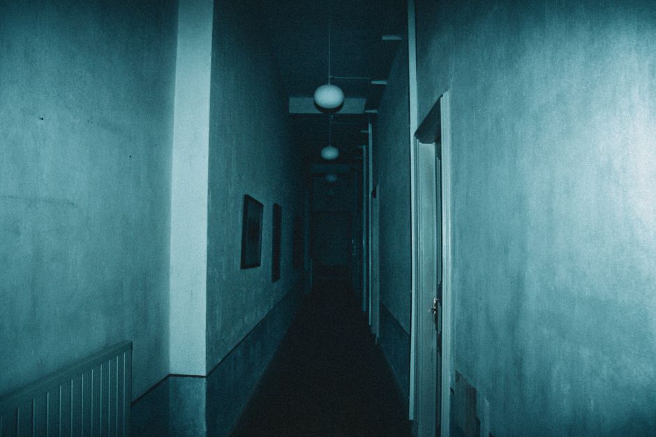Haunted Hallway around a shared activity — celebrations · Halloween