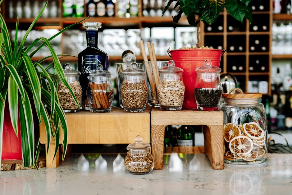 Spice Rack with a useful styling trick — home · Kitchens