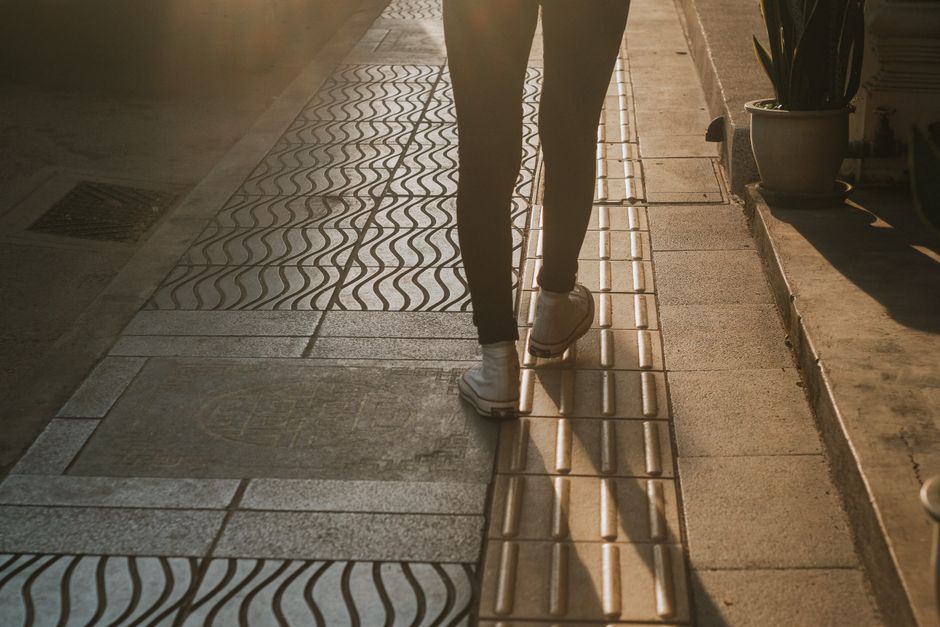 Walking Awareness with a sunlight habit — wellness · Mindfulness
