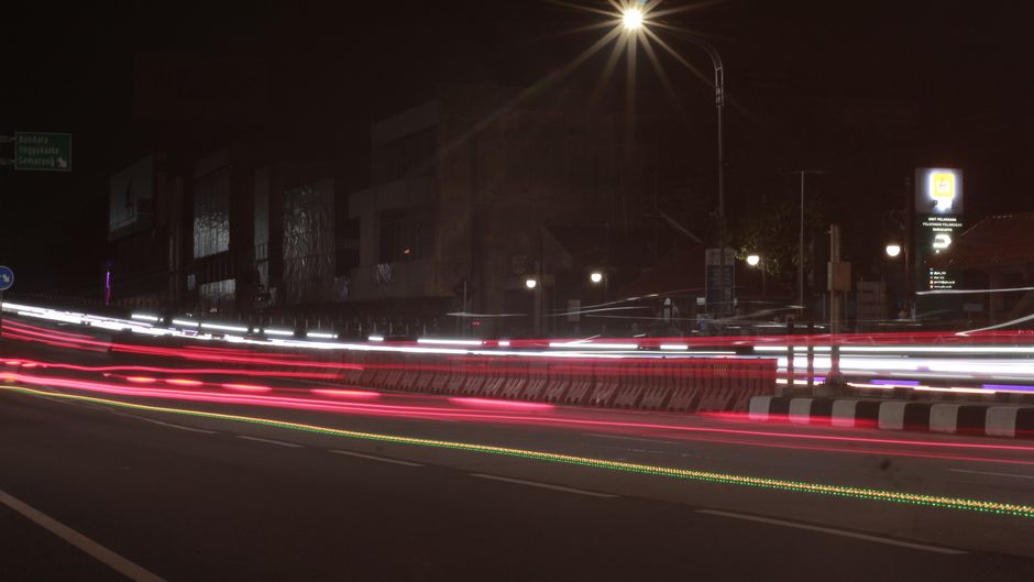 Night-Light Trail with a simple stencil — diy-creativity · Photography