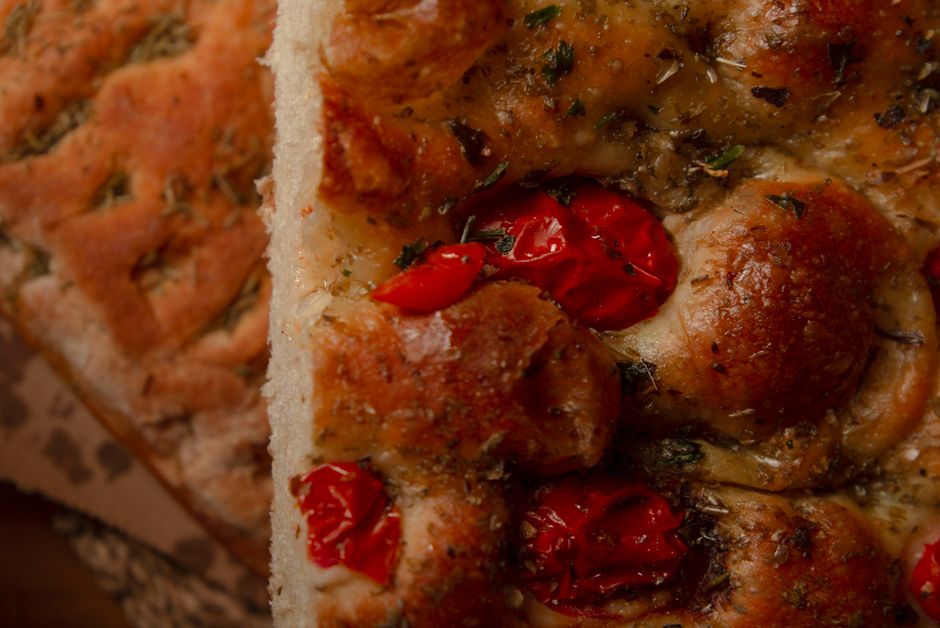 Focaccia for a rainy-day project — food · Baking