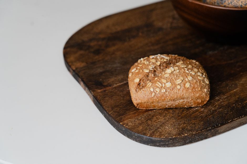 Honey Oat Bread with chocolate chunks — food · Baking